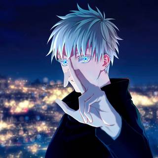 Gojo anime 4k wallpaper