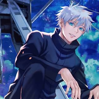 Gojo anime 4k wallpaper