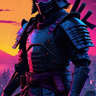 4k samurai iPhone wallpaper