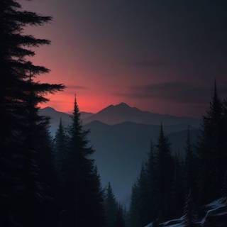 Dark nature 4k iPhone wallpaper