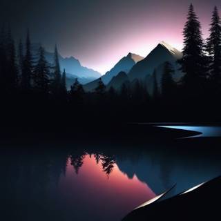 Dark nature 4k iPhone wallpaper