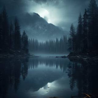 Dark nature 4k iPhone wallpaper