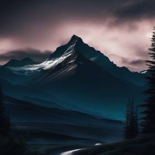 Dark nature 4k iPhone wallpaper