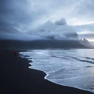 Dark sea phone wallpaper