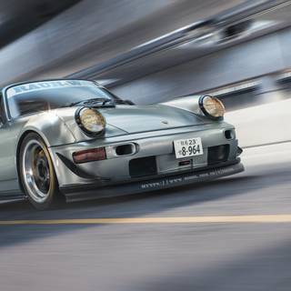 Porsche RWB 4k wallpaper