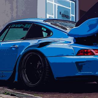 Porsche RWB 4k wallpaper