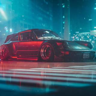 Porsche RWB 4k wallpaper