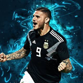 Mauro Icardi 4k wallpaper