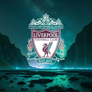 Liverpool logo 4k wallpaper