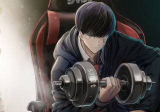 Fitness anime wallpaper