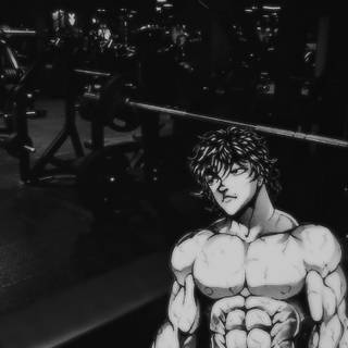 Fitness anime wallpaper