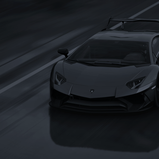 Black car PC wallpaper