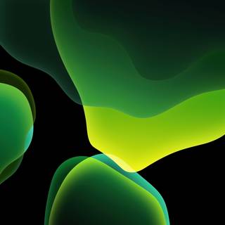 Green amoled 4k wallpaper