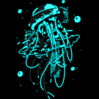 Phone cyber wallpaper