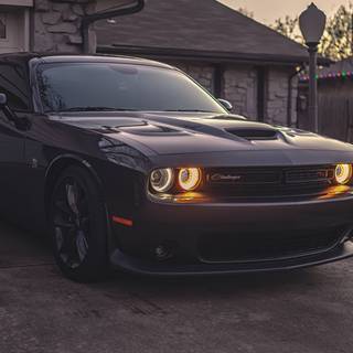 Car 4k black wallpaper