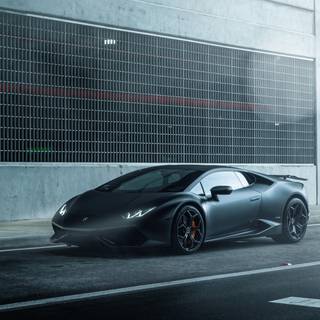 Car 4k black wallpaper