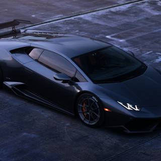 Car 4k black wallpaper