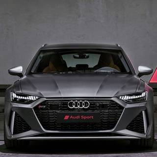 Audi A6 phone wallpaper