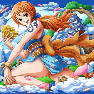 One Piece Nami 4k wallpaper
