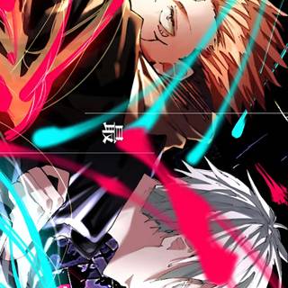 Gojo vs Sukuna iPhone wallpaper