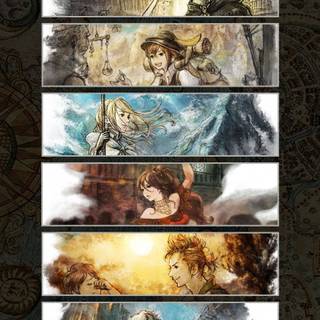 OCTOPATH TRAVELER II phone wallpaper