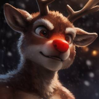 Rudolph iPhone wallpaper