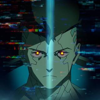 Anime Cyberpunk phone wallpaper