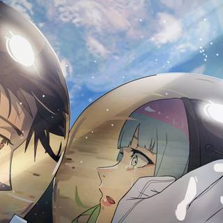 Anime Cyberpunk phone wallpaper