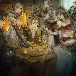 OCTOPATH TRAVELER II phone wallpaper
