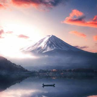 Mt Fuji iPhone wallpaper