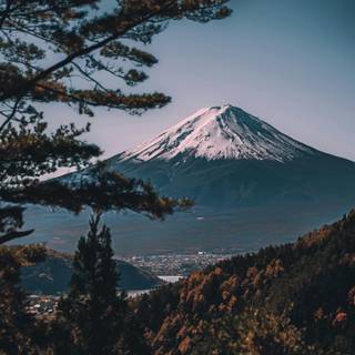 Mt Fuji iPhone wallpaper