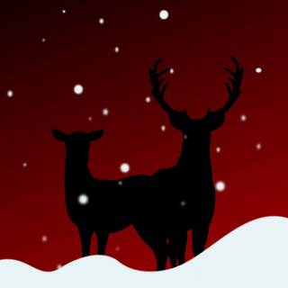 Rudolph iPhone wallpaper