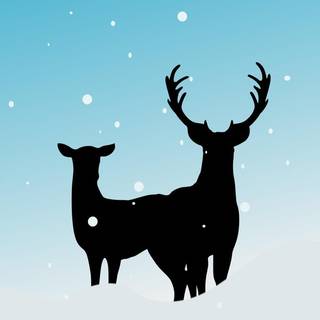 Rudolph iPhone wallpaper