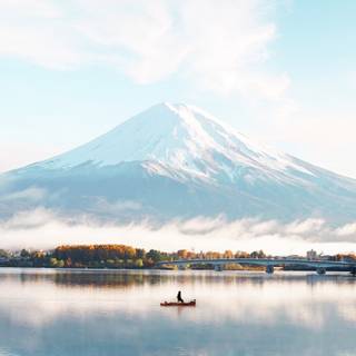 Mt Fuji iPhone wallpaper