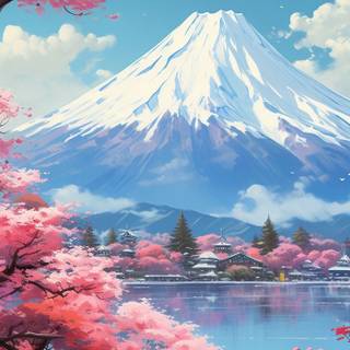 Mt Fuji iPhone wallpaper