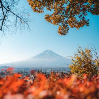 Mt Fuji iPhone wallpaper