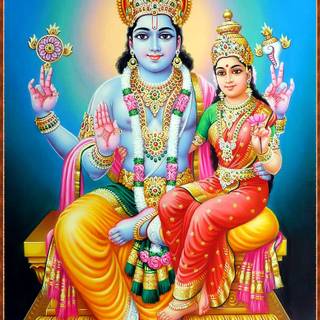 Lord Vishnu phone wallpaper