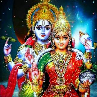 Lord Vishnu phone wallpaper