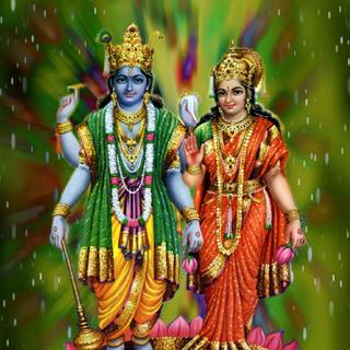 Lord Vishnu phone wallpaper