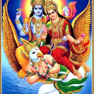 Lord Vishnu phone wallpaper