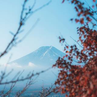 Mt Fuji iPhone wallpaper