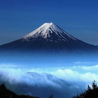 Mt Fuji iPhone wallpaper