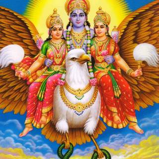 Lord Vishnu phone wallpaper