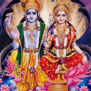 Lord Vishnu phone wallpaper