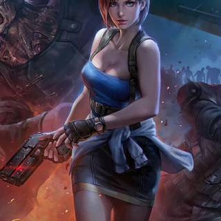 Phone Resident Evil wallpaper