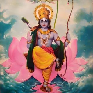 Lord Vishnu phone wallpaper