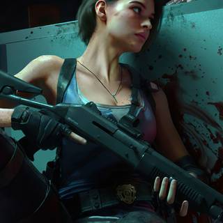 Phone Resident Evil wallpaper