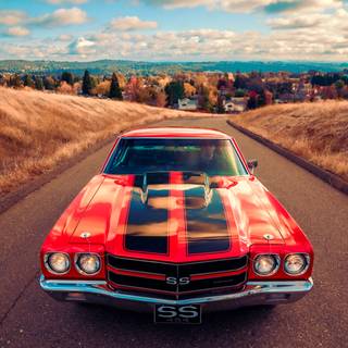 iPhone muscle cars wallpaper