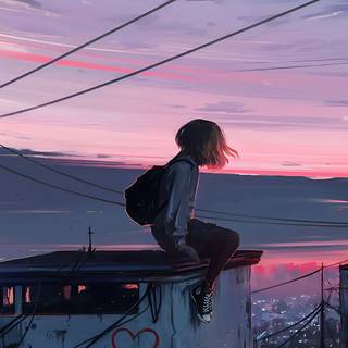 Lofi aesthetic phone wallpaper