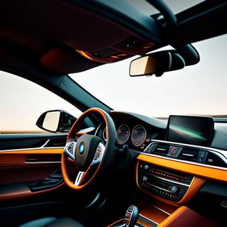 BMW interior phone wallpaper